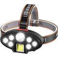 LINTERNA LED DE CABEZA RECARGABLE
